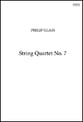 String Quartet #7 Set of Parts Only cover